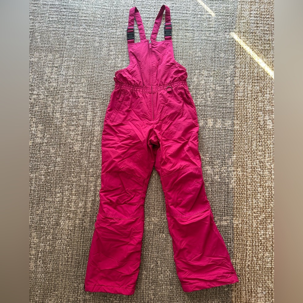 Lands' End Kids Husky Iron Knee Insulated Winter Snow Bibs